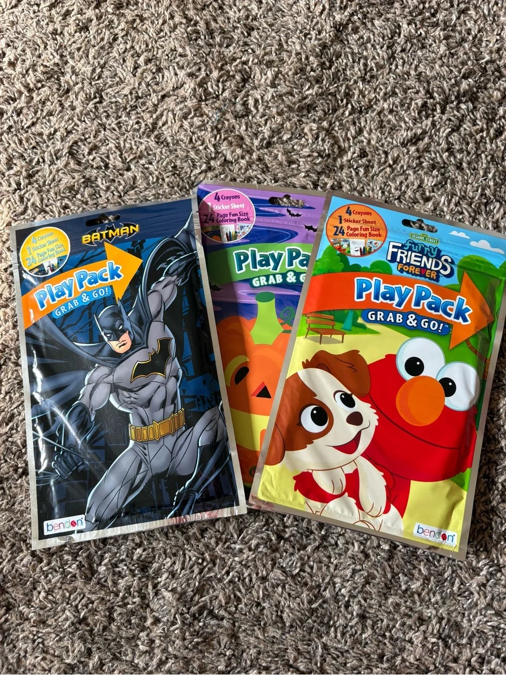 Batman Play Pack Grab & Go - Black and Blue Activity Kit